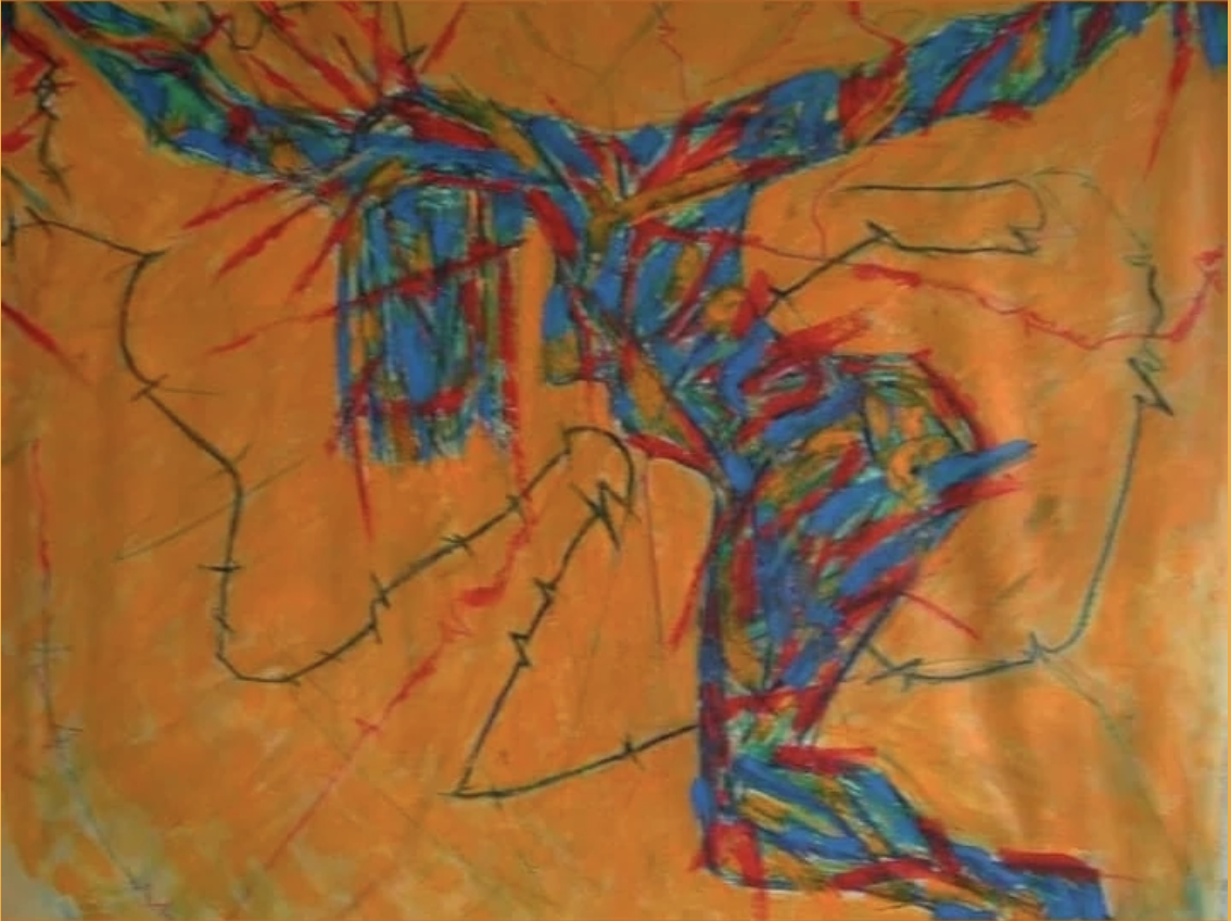 Liberté acrylique sur toile 200X200